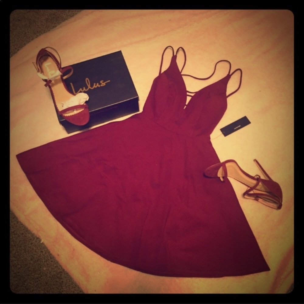 NIB Lulus strappy heels - Picture 2 of 4